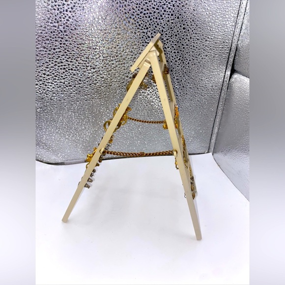 Lot Of 24 Pairs Earrings With Vintage Ladder Rack Organizer - Picture 6 of 6